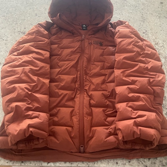 NORTH FACE STRECHDOWN DOWN JACKET WOMANS xl euc - Picture 1 of 8